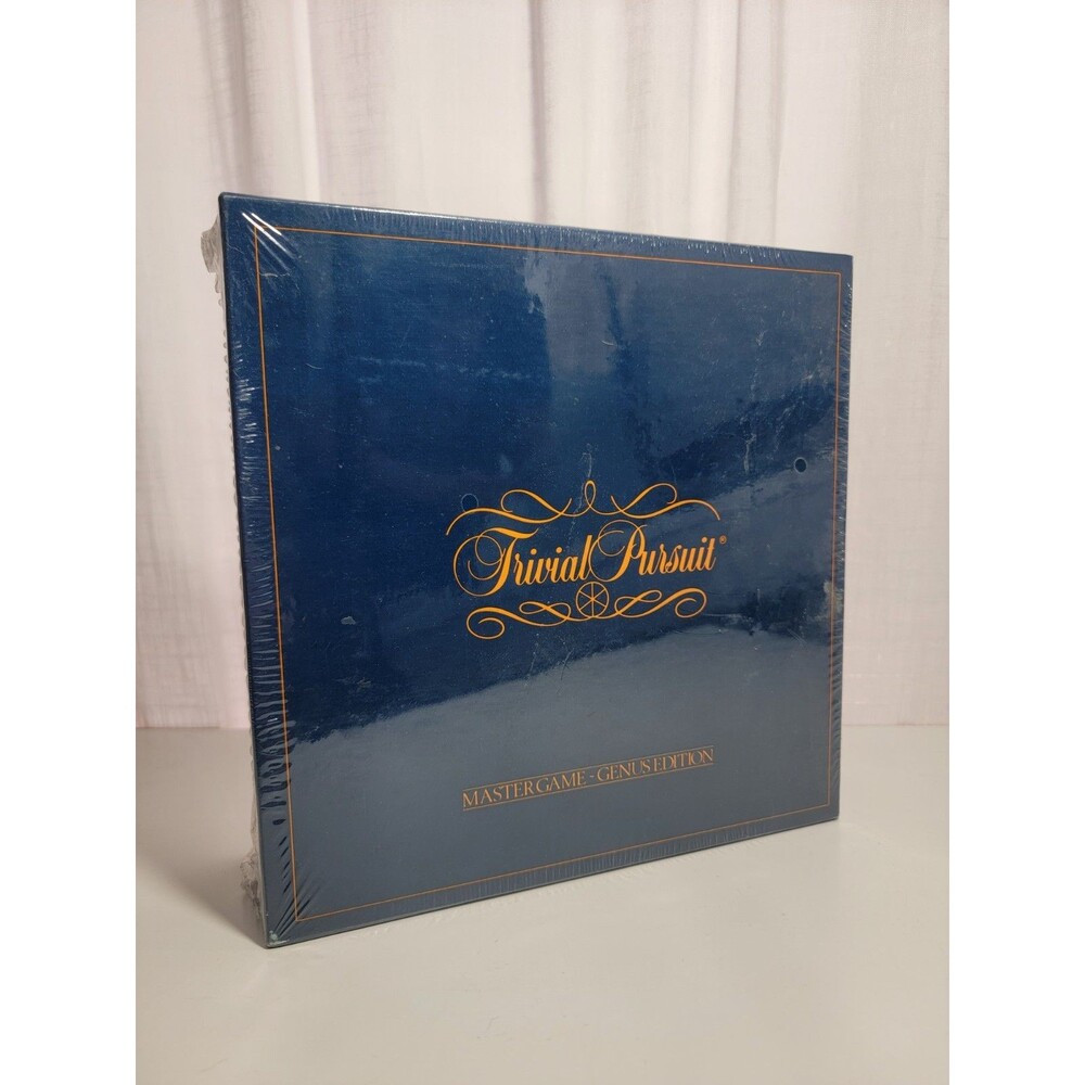 Trivial Pursuit Master Game Genus Edition Genius Trivia 1981 NEW/SEALED Vintage